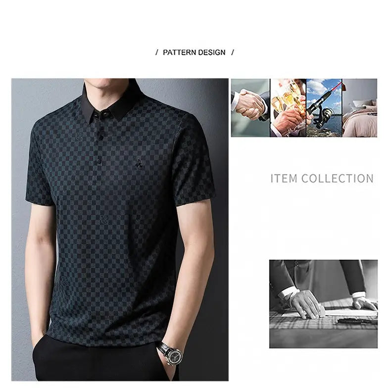 🔥Hot Sale🔥Men's Summer Lapel Plaid Shirt spiyle
