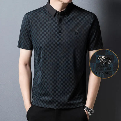🔥Hot Sale🔥Men's Summer Lapel Plaid Shirt spiyle