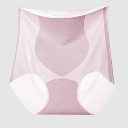 High waisted seamless elastic hip lifting panties