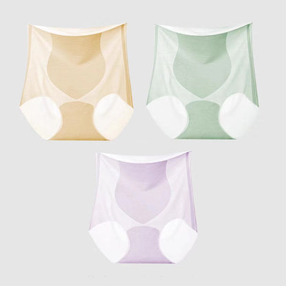 High waisted seamless elastic hip lifting panties
