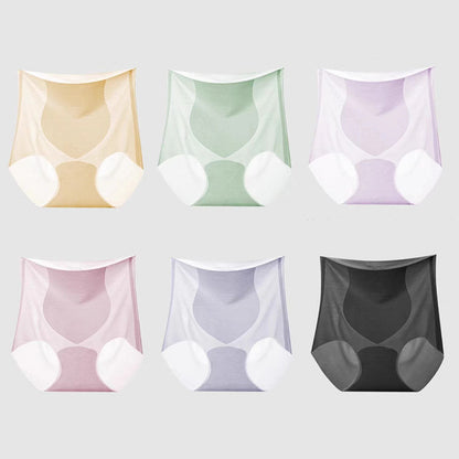 High waisted seamless elastic hip lifting panties