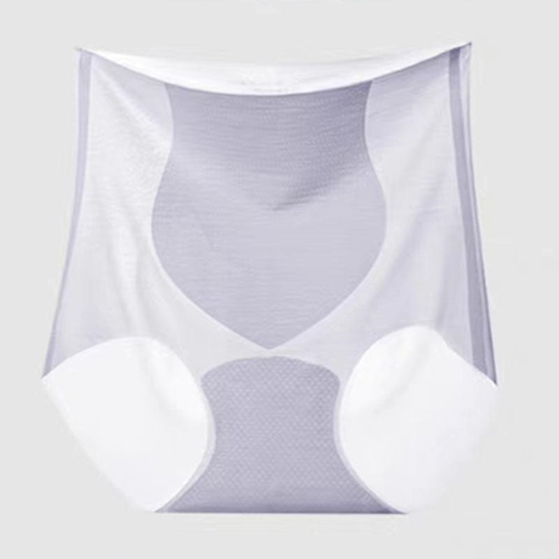 High waisted seamless elastic hip lifting panties