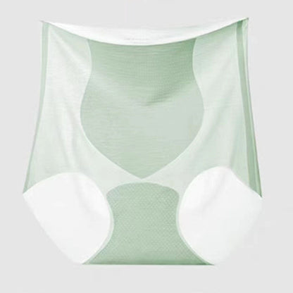 High waisted seamless elastic hip lifting panties