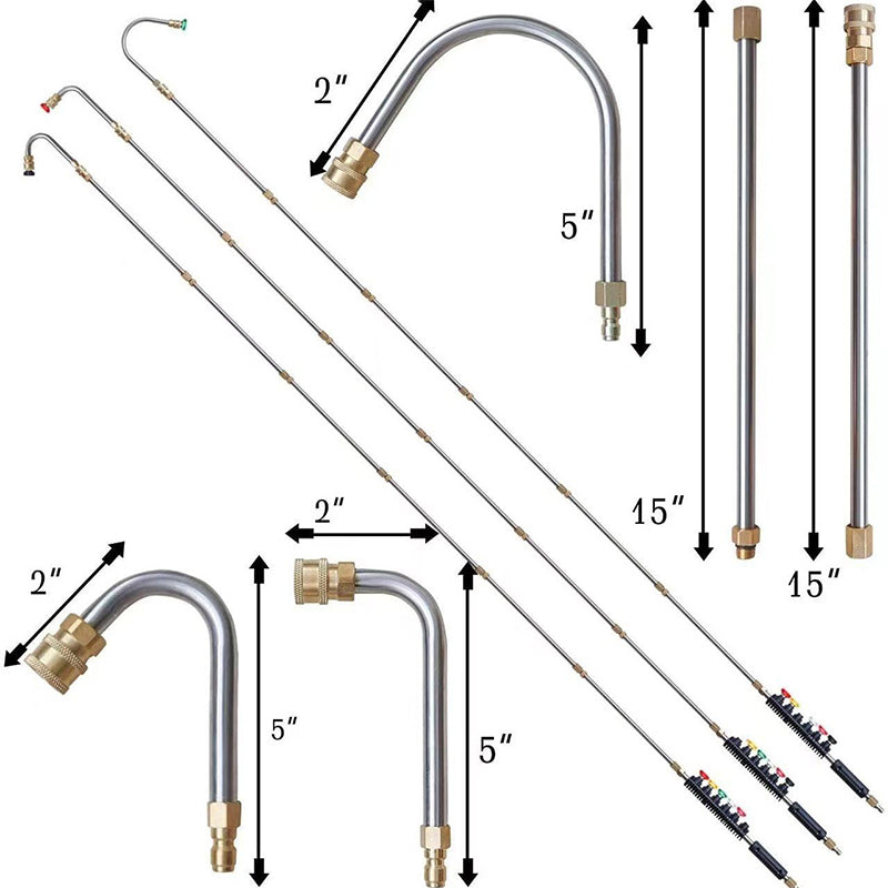 ⏳Time-limited Special⌛4000 PSI High-Pressure Cleaning Wand Set
