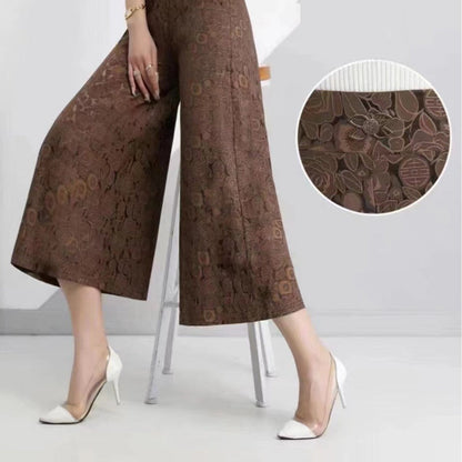 Women's Casual Breathable High Waist Wide Leg Pants spiyle