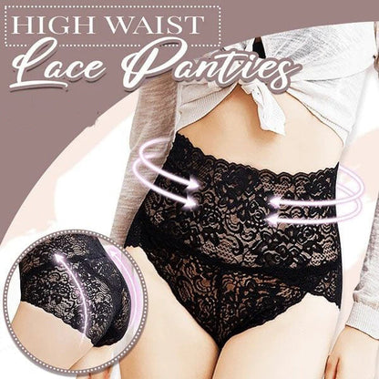 High Waist Sexy Premium Lace Panties spiyle