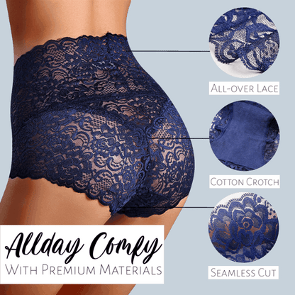 High Waist Sexy Premium Lace Panties spiyle