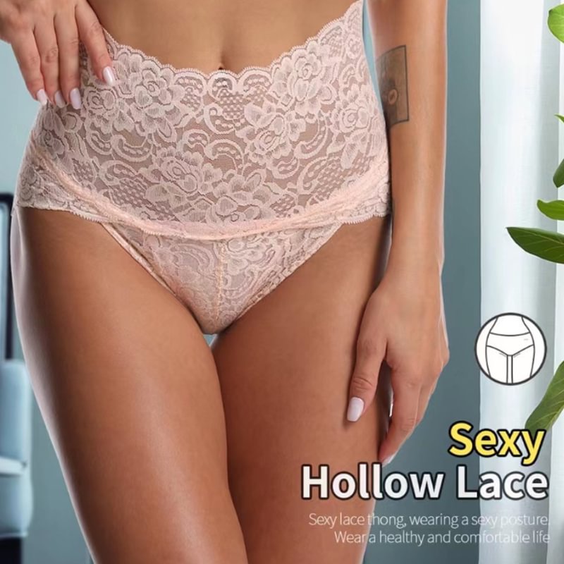 High Waist Sexy Premium Lace Panties spiyle
