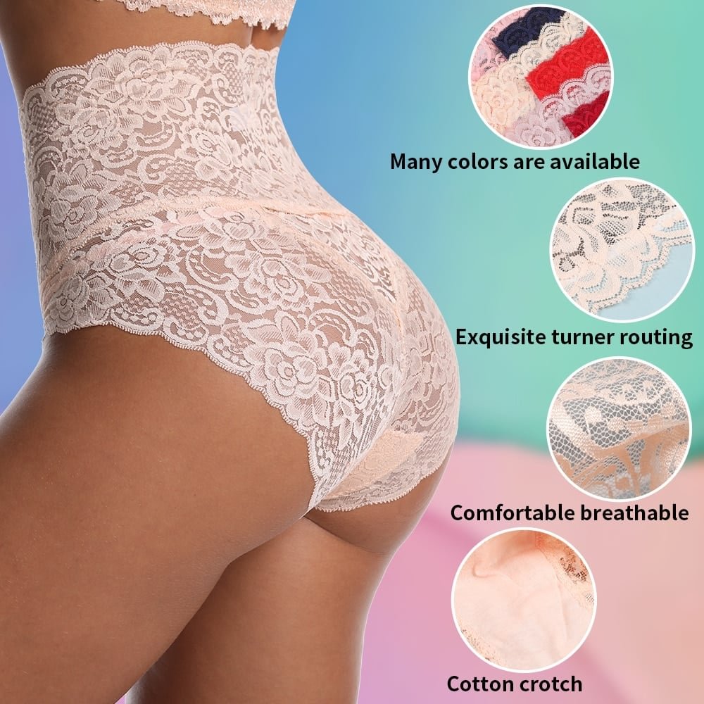 High Waist Sexy Premium Lace Panties spiyle
