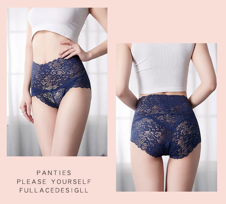 High Waist Sexy Premium Lace Panties spiyle