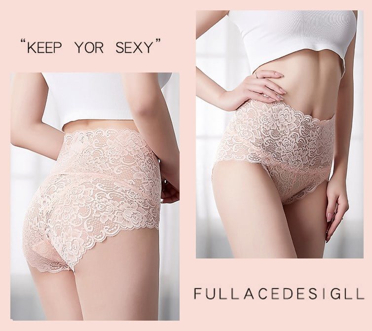 High Waist Sexy Premium Lace Panties spiyle