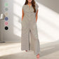 Women's Striped Casual Jumpsuit