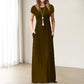 Women's Simple Solid Color Floor-length Dress