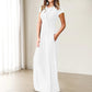 Women's Simple Solid Color Floor-length Dress