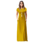 Women's Simple Solid Color Floor-length Dress