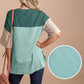 Women’s Trendy Color Block Loose Fit Top