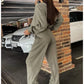 🎁 free shipping🔥Women's Knitted Buttoned Jacket and Pants Two-piece Set