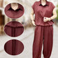 Ladies Elegant Shirt 2-Piece Set