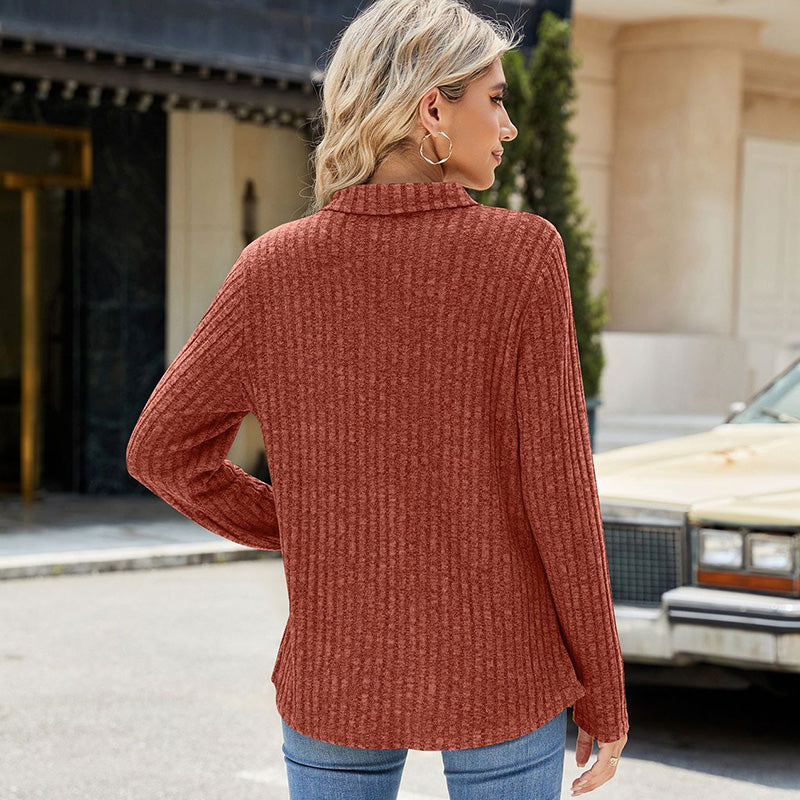 free shipping📦Women's Collared V-Neck Sweater