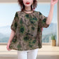 Women's Printed Casual Loose Blouse
