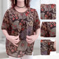 Women's Printed Casual Loose Blouse