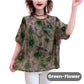 Women's Printed Casual Loose Blouse