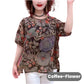 Women's Printed Casual Loose Blouse