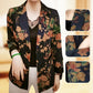 free shipping📦Women’s Stylish Flower Print Lightweight Suit Jacket