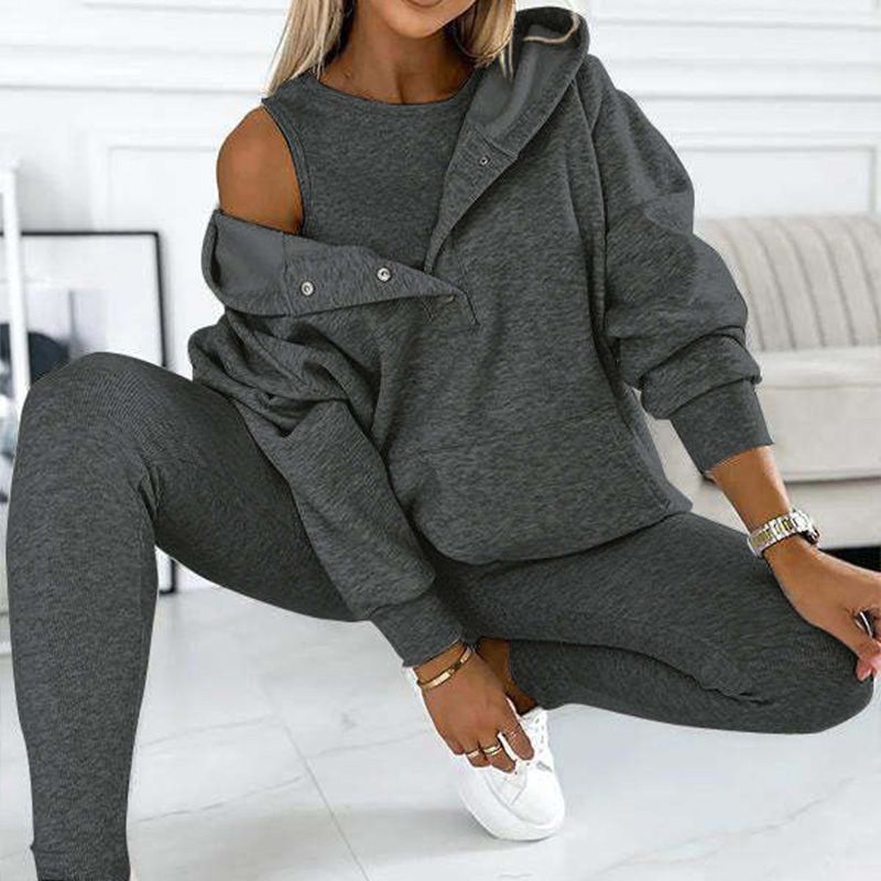 free shipping📦Hooded Casual and Comfortable Sweatshirt Suit