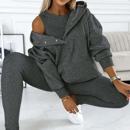 free shipping📦Hooded Casual and Comfortable Sweatshirt Suit