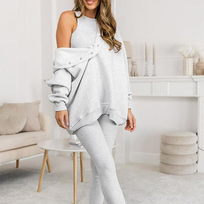 free shipping📦Hooded Casual and Comfortable Sweatshirt Suit