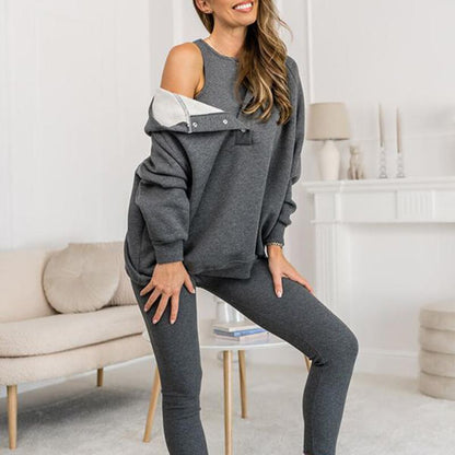 free shipping📦Hooded Casual and Comfortable Sweatshirt Suit