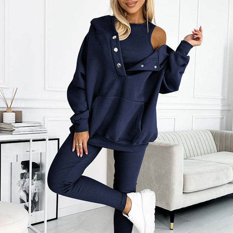 free shipping📦Hooded Casual and Comfortable Sweatshirt Suit