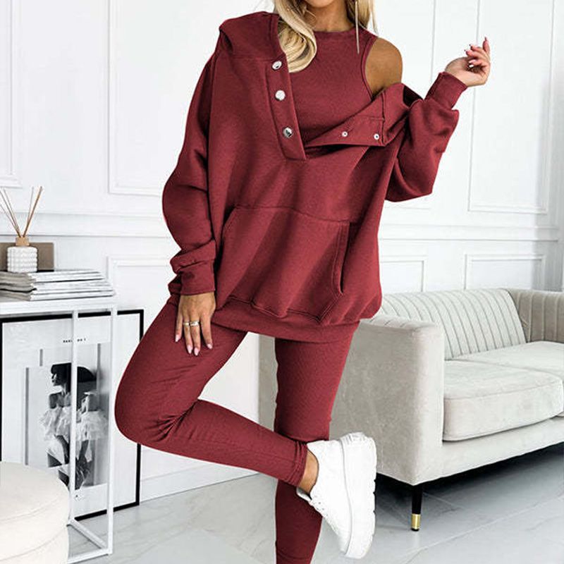 free shipping📦Hooded Casual and Comfortable Sweatshirt Suit