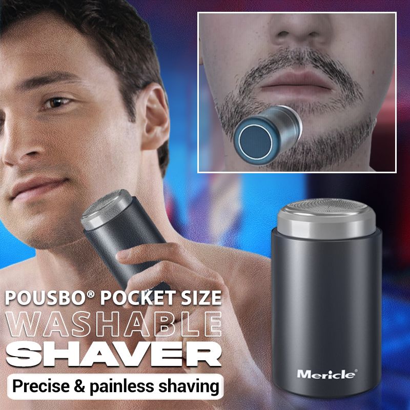 ⏳Time-limited Special⌛Pocket Size Washable Electric Shaver