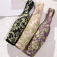 6pcs Fashionable Printed Front-closure U-back Bra for Women