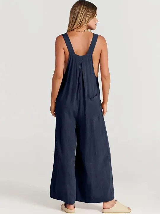 ⏳Time-limited Special⏰Plus Size Wide Leg Overalls Jumpsuit