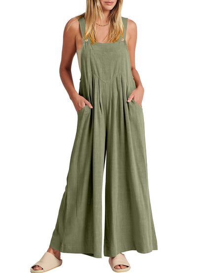 ⏳Time-limited Special⏰Plus Size Wide Leg Overalls Jumpsuit