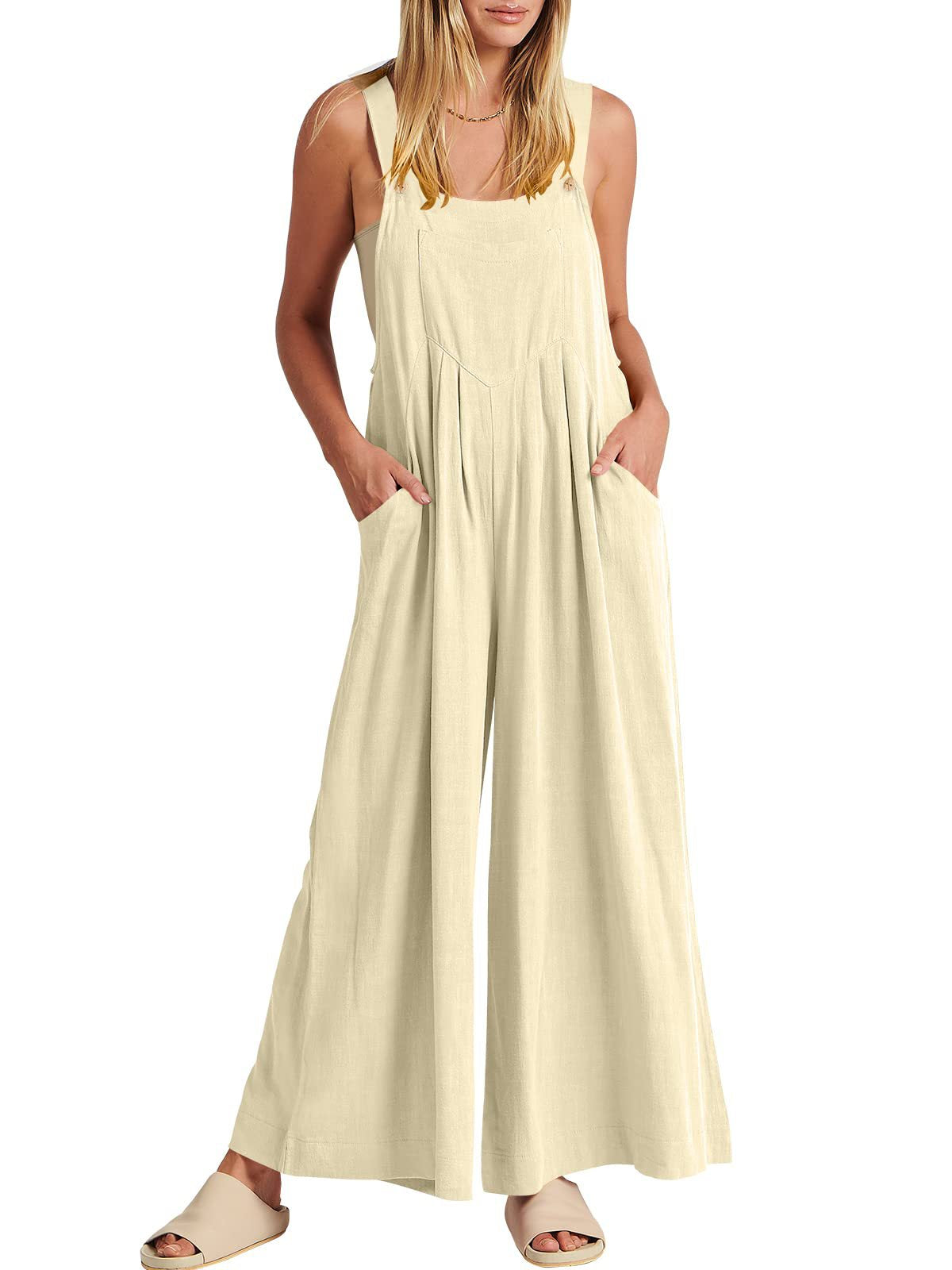 ⏳Time-limited Special⏰Plus Size Wide Leg Overalls Jumpsuit