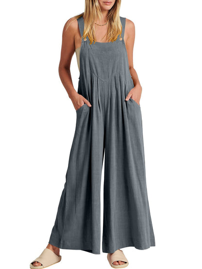 ⏳Time-limited Special⏰Plus Size Wide Leg Overalls Jumpsuit