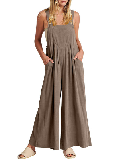⏳Time-limited Special⏰Plus Size Wide Leg Overalls Jumpsuit