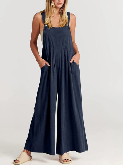 ⏳Time-limited Special⏰Plus Size Wide Leg Overalls Jumpsuit