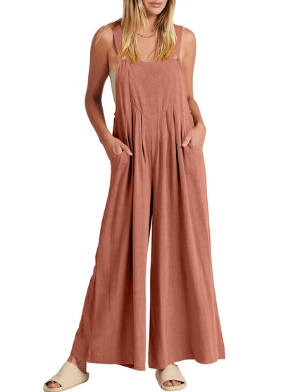 ⏳Time-limited Special⏰Plus Size Wide Leg Overalls Jumpsuit
