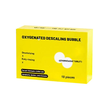 💯 Active Oxygen Descaling Effervescent Tablets