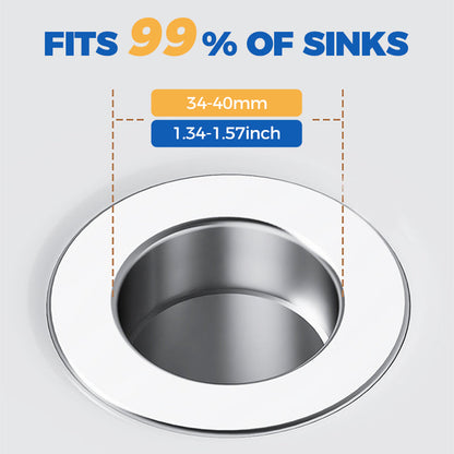 ⏳Limited-time 50% off⏰Universal Pop-up Sink Drain Filter💧