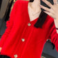 🍂Fall Specials🍂Women's Loose Slouchy Faux Cashmere Button Front Cardigan Sweaters
