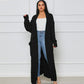 🍂Fall Specials🍂Women's Cable Knit Long Cardigan with Pockets