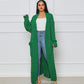 🍂Fall Specials🍂Women's Cable Knit Long Cardigan with Pockets