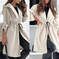 🍂Fall Specials🍂Women’s Trendy Tie Waist Hooded Long Coat