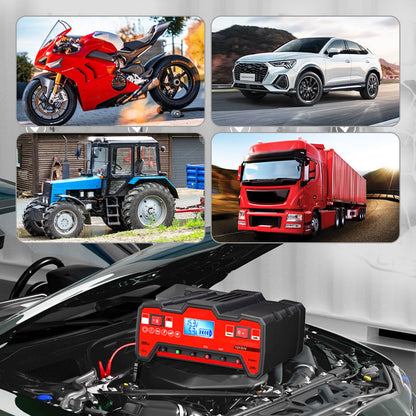 ⏳Time-limited Special⏰Automotive Intelligent Pulse Repair Battery Charger🚗